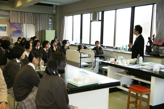 10月　千葉科学大学　出張授業